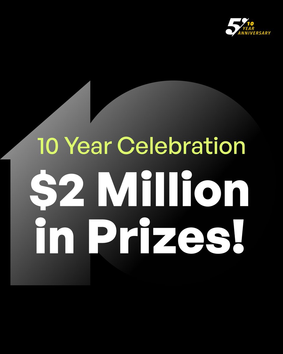 the5erstrading's tweet photo. We celebrate, you EARN!

Join our huge giveaway for a chance to win $2 MILLION in prizes!

Secure your spot: https://t.co/gagmJTbadr https://t.co/j8UTDDlXZE