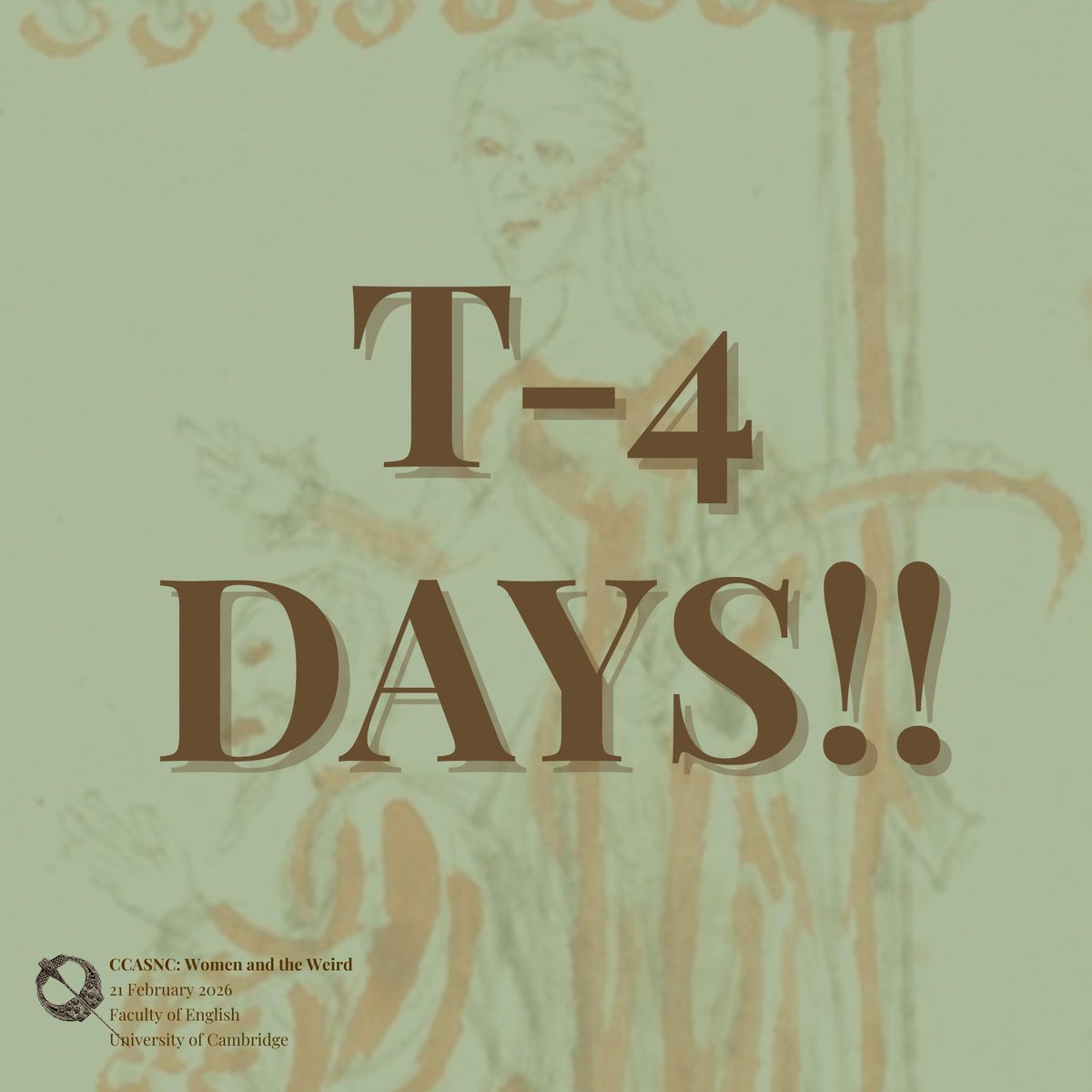 ccasnc's tweet photo. 21 February is right around the corner! If you missed the window to register for in-person attendance, registration for online admission will stay open until Friday night! (And will only set you back £3!)
https://t.co/Zpj6MBvP0W https://t.co/ERbtDLnG3j