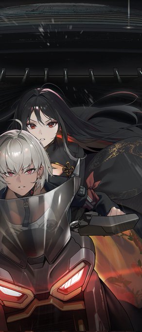 メガニケ界きっての顔のいい女2人がタンデムしてるこのシーンを見てくれよ 