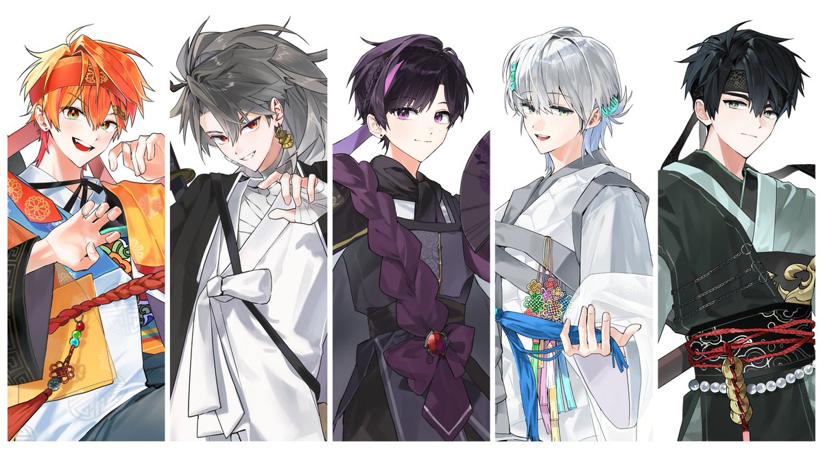 스코시즘 호랑풍류가 일러스트 &amp; 의상디자인 작업했습니다🐯
정말 즐겁게 작업했습니다! 새해 복 많이 받으세요!!🙇