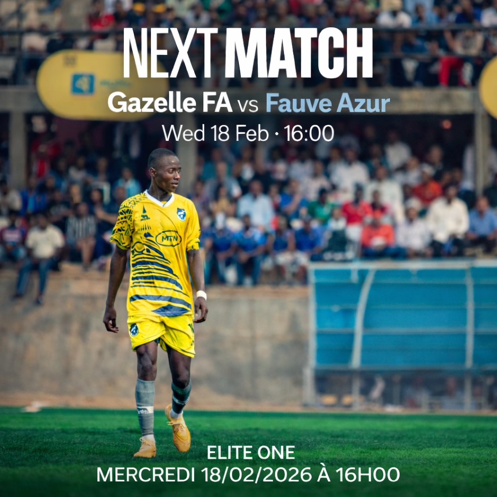 GAZELLE FA DE GAROUA tweet media