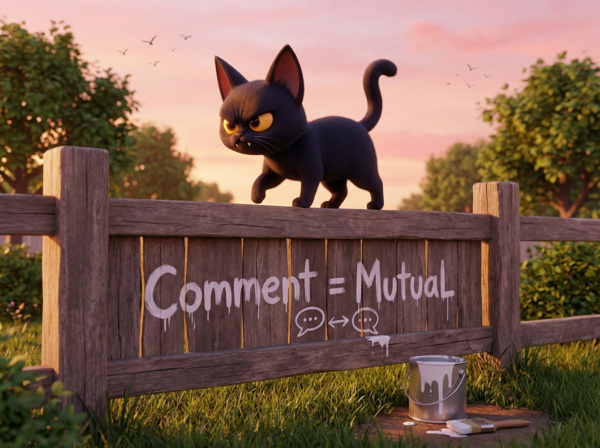 thedracocat's tweet photo. Sunset time.  
Write "hi" in comments — I'll follow back.  
Let's connect 😾
#CommentForComment #MutualGrowth #BlackCat #CatCommunity #AIArt #LazyCat https://t.co/tzExOczr6g