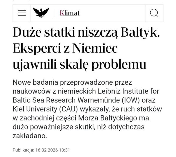 Tak, tak. Statki tylko do Hamburga. Dalej rezerwat.