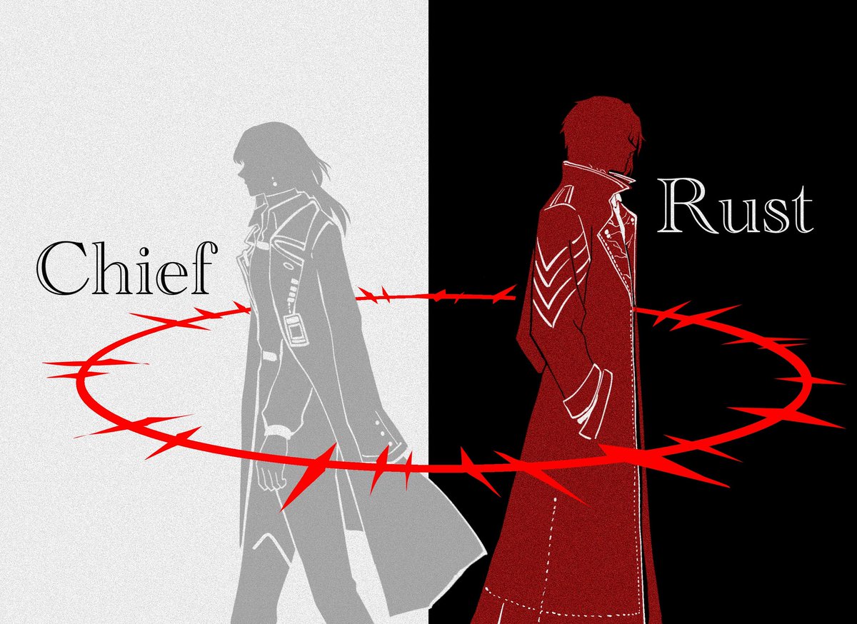 Chief &amp; Rust
'If you wish to keep me close, you'll need to use something far more tangible. Flesh, bones, or…… your shackles. '
#PathtoNowhere #無期迷途