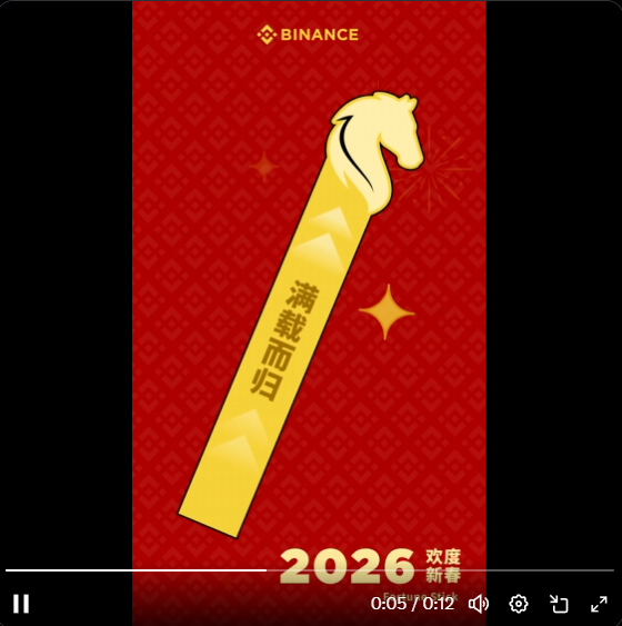 Danke6688's tweet photo. @binancezh 祝大家新年快乐，心想事成 #币安马上有礼 https://t.co/f0GC0AHBPc