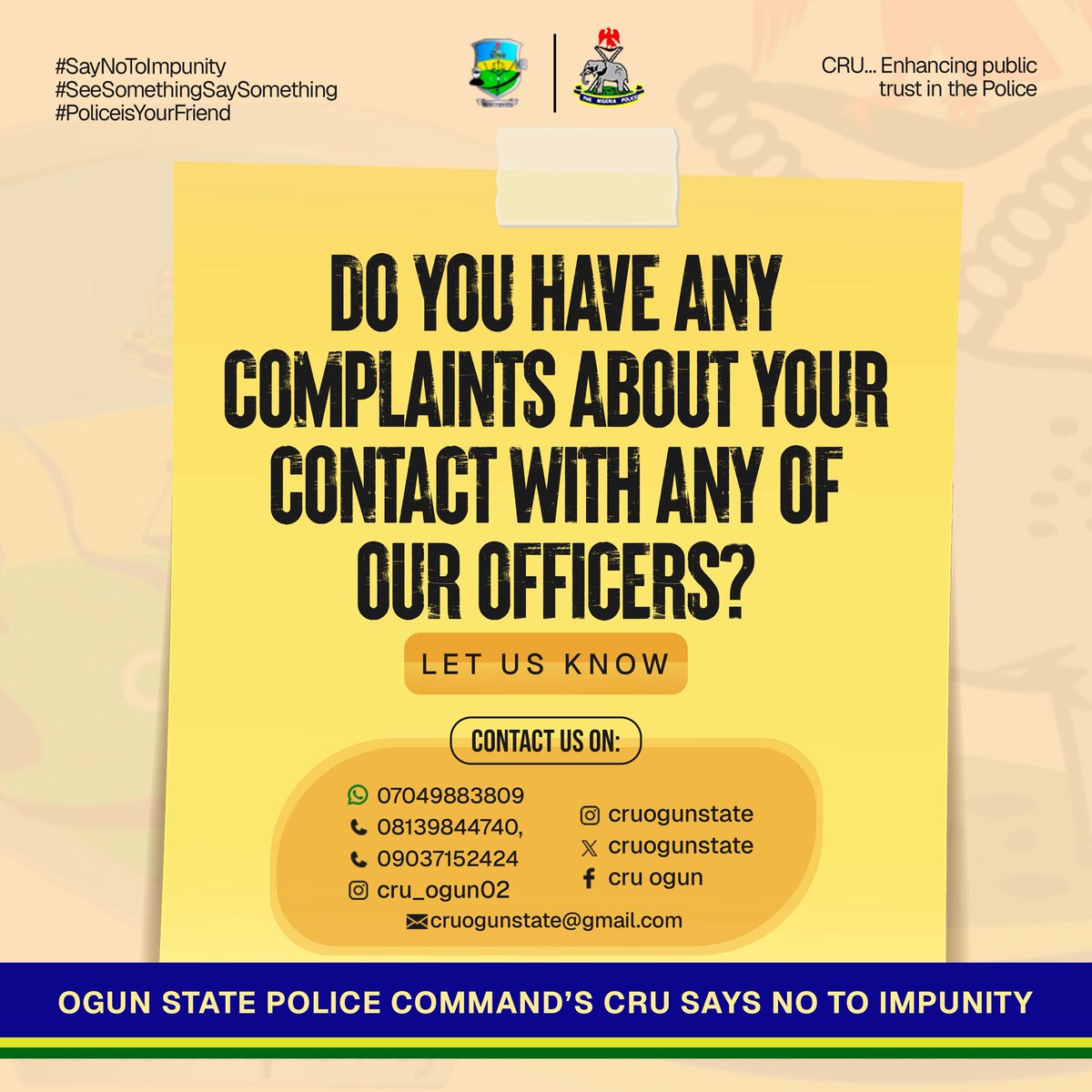 DSP OLUSEYI BABASEYI tweet media