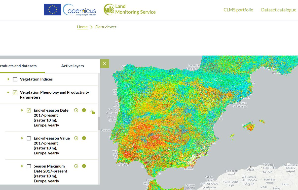 IGNSpain's tweet photo. 📣 Webinar sobre el Servicio de Vigilancia Terrestre de #Copernicus

En el marco del Programa de Colaboración Nacional del #CLMS, ISPRA (Italia) y CNIG/IGN (España) organizan una actividad formativa conjunta centrada en las variables biofísicas a escala europea.

🗓  27 de febrero 
⏰ 10:00–13:00 
💻  Online

📊 Expertos de la Agencia Europea de Medio Ambiente (#EEA) presentarán el conjunto de datos HR-VPP (10 m) para el análisis de la cobertura vegetal y explorarán la geografía hidrográfica y distribución de la nieve.

🔍 Expertos italianos y españoles abordarán temas como:

• 🌲 Monitorización de la salud forestal y eventos extremos.
• 🌾 Fenología de la vegetación y parámetros de productividad.
• 💧 Gestión del agua y conjunto de datos EU-Hydro.

👉 Inscríbete aquí: https://t.co/jXAmpV2OjU

📜 La EEA emitirá un certificado al terminar la formación.

 ¡No pierdas esta oportunidad de asistir a esta sesión de Copernicus Land Monitoring Service  ! 😀

ℹ️ https://t.co/SjSlB2C5CH

#IGNSpain #CNIG #ISPRA #CLMS #Formación #MonitorizaciónDelTerritorio #Ambiente #relieve #HRVPP #Hidrología #EUHydro #EarthObservation  @ISPRA_Press  @CopernicusEU @transportesgob @IDEESpain