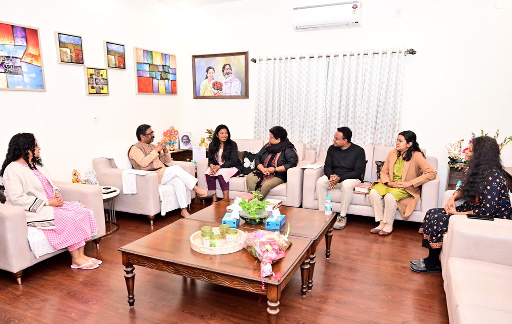 Delighted to meet Jharkhand’s outstanding scholars who are pursuing higher studies, teaching, and contributing to research at leading UK institutions including the University of Edinburgh, University of Oxford, SOAS University of London, London School of Economics, and the