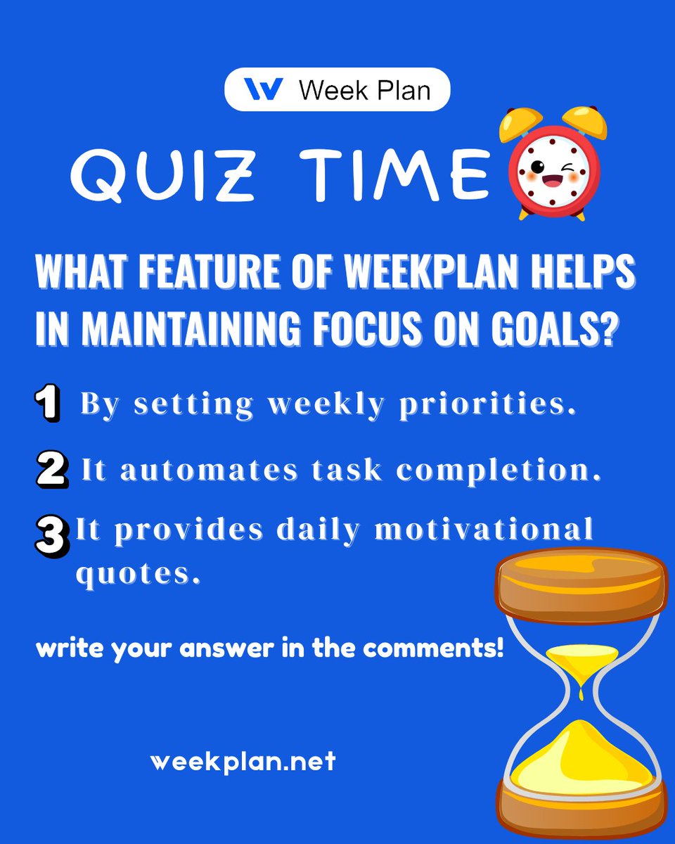 Week Plan (web app) tweet media