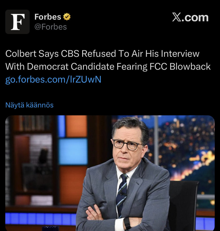 Fortunately, JD Vance and Mike Waltz lectured Europeans about freedom of speech