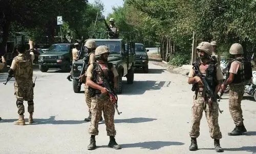 A terrorist attack, involving an explosive-laden vehicle, on a checkpost in Khyber Pakhtunkhwa’s Bajaur district martyred 11 security personnel, the military’s media wing said on Tuesday.