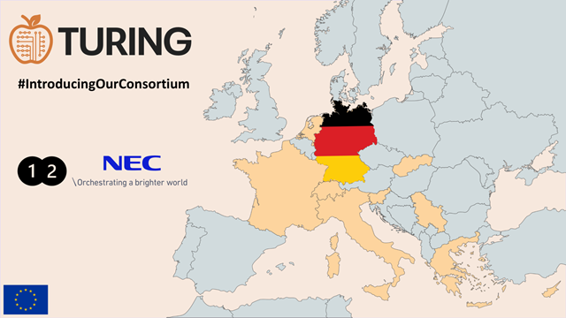 Turing_project's tweet photo. #IntroducingOurConsortium🔹NEC (Est. 1899) is a global ICT leader. @NECLabsEU advances AI, digital health, ICT &amp; cybersecurity. In #TURINGProject, NEC brings the SOL neural network  ΑΙ compiler &amp; leads the efficient AI model inference. #AICompiler #EfficientAI #NeuralNetworks https://t.co/jdHR43VkDE