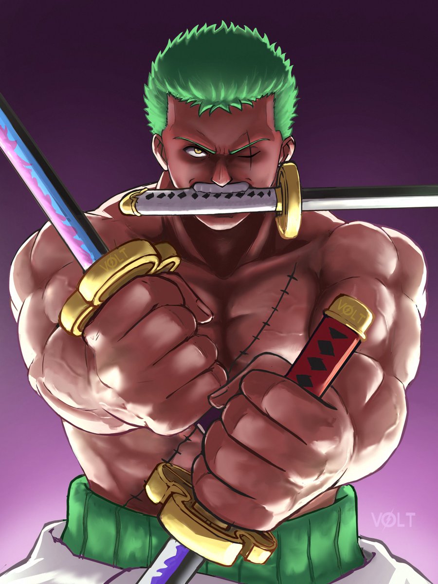 volt_sketches's tweet photo. Zoro 

#Zoro #onepiece https://t.co/rT3nvjhXNJ