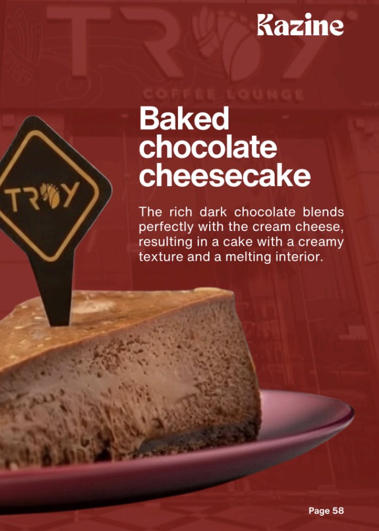 ⠀⠀

So excited to share that our menu selection is inside the Kazine Vol. 1 Issue 2 : Valentine Edition. 

 <a href="/TheKachoo/">OH! KACHOO!</a>  

Swing by the café and see (and taste) for yourself! 

#TROYxKachoo 

⠀⠀