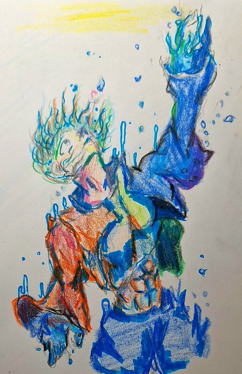 泡 #イラスト #アナログイラスト #オリジナルイラスト