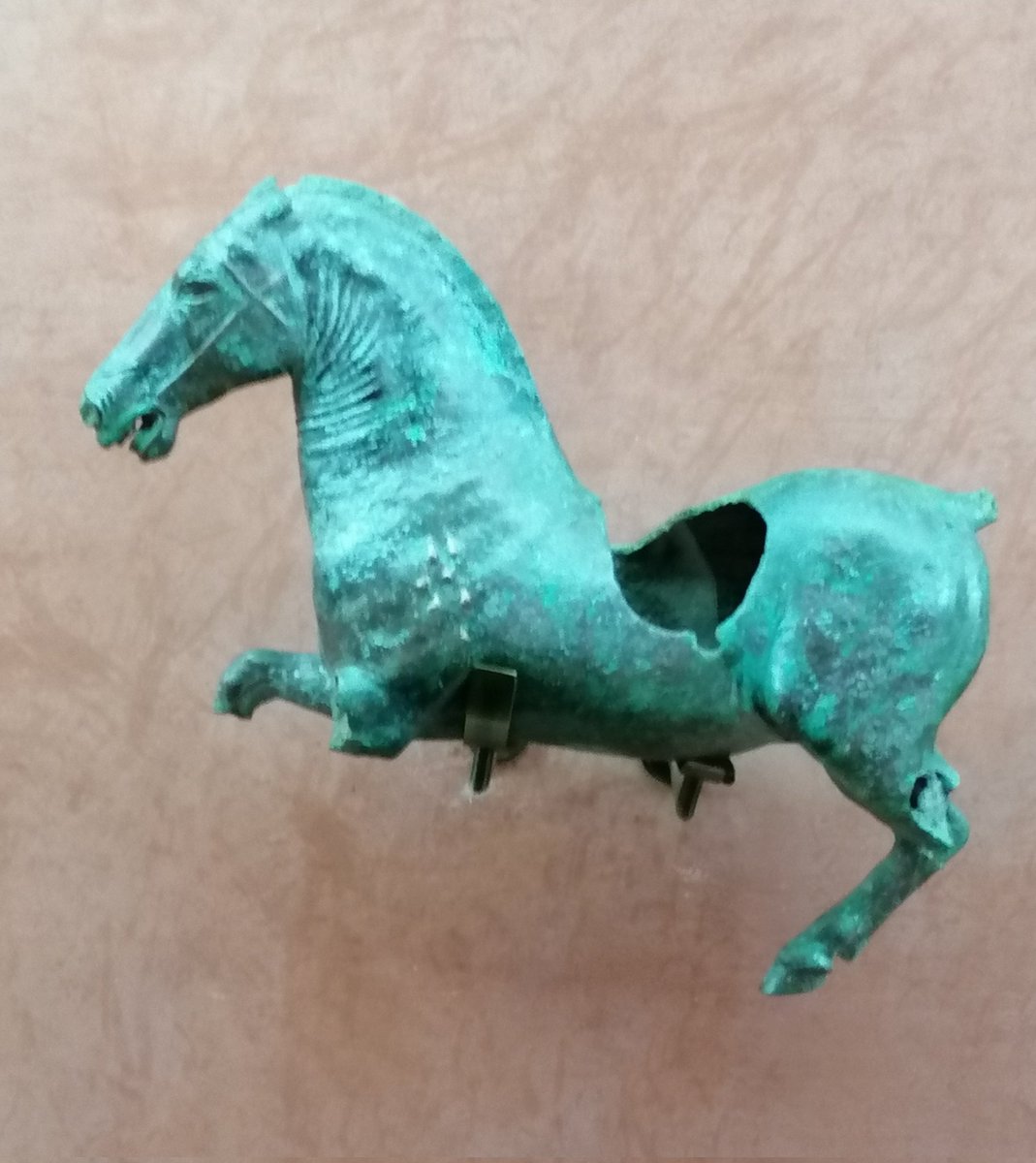 aurelia_Iulia's tweet photo. Dos caballos de nuestro MNAR para celebrar el año chino, año del caballo. Fotos propias. https://t.co/QpPvTG1FJA