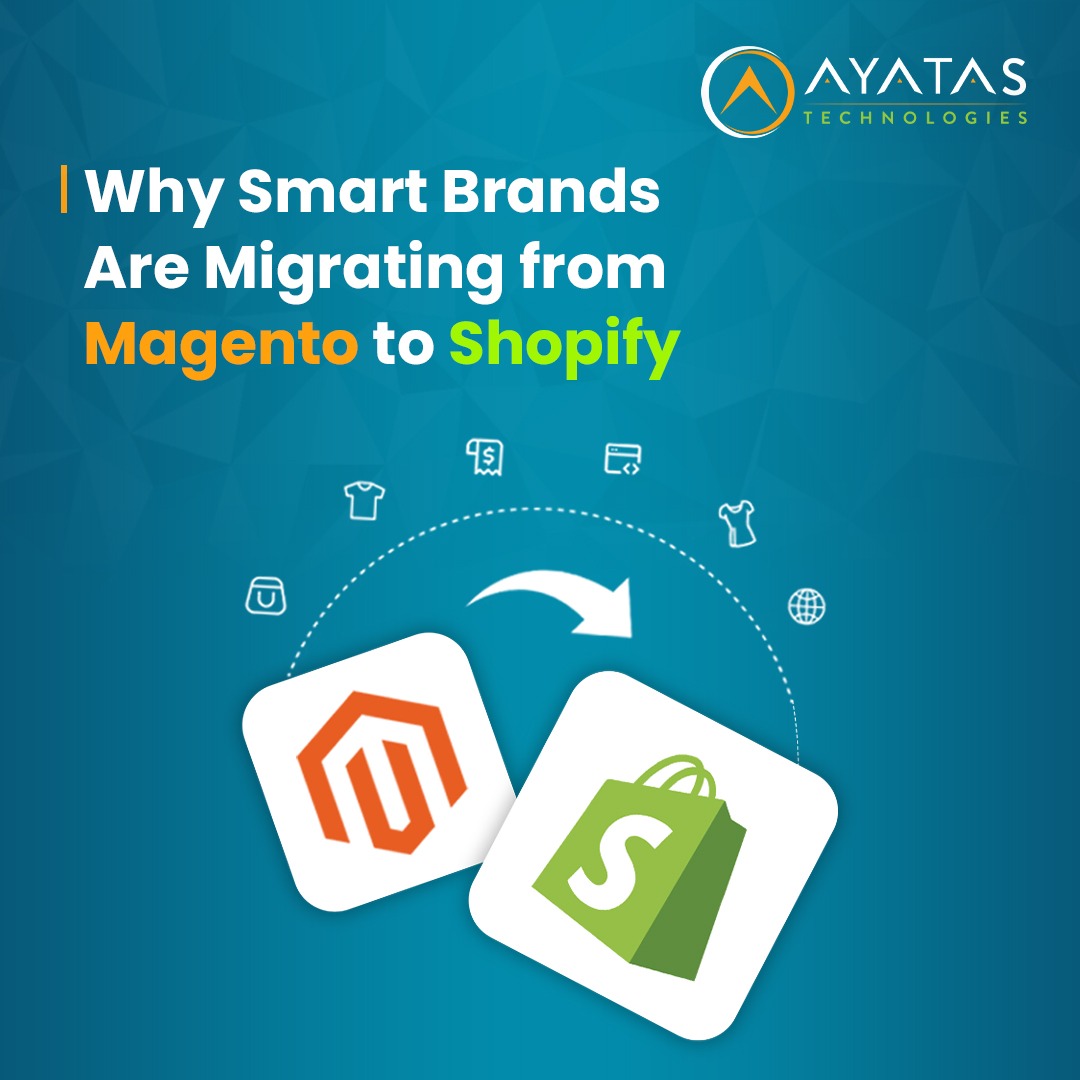 Why Smart Brands are Migrating from Magento to Shopify

Tired of high maintenance costs and technical bottlenecks? 📉

Higher ROI, lower stress and better marketing tools. 
See why the migration is the smart move for 2026:

🔗 ayatas.com/why-brands-are…

#Shopify #Magento #eCommerce