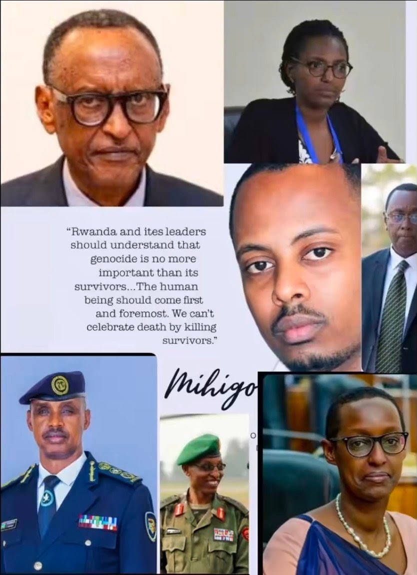 Ni muri iki gitondo muri 2020 Interahamwe z'amazuru maremare zivuganye Umuhire Kizito Mihigo, muri gahunda zatangiye muri 1990 yo kuzimya uwabaga mu Rwanda rwa mbere wese ufitiye abandi akamaro. Kizito we, zasibye imva yawe zisiga iyazo yasamye, ruhukira mu ituze ry'Uhoraho 🙏🏾