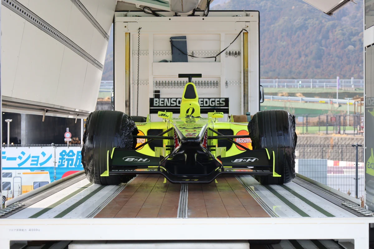F1チーム ジョーダン・グランプリホンダ ピットジオラマ 鈴鹿サーキット 鈴鹿市公式 on X: 