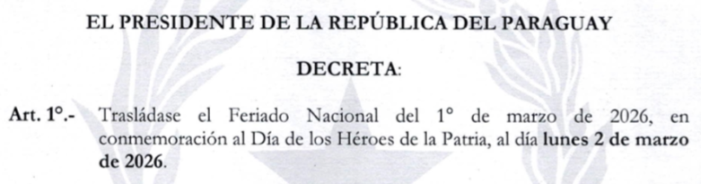 GuilleDoma's tweet photo. OFICIAL. El feriado del domingo 1 de marzo se traslada al lunes 2. Comenzamos #GDAspen en la 102.7 FM https://t.co/iljx2JWjmG