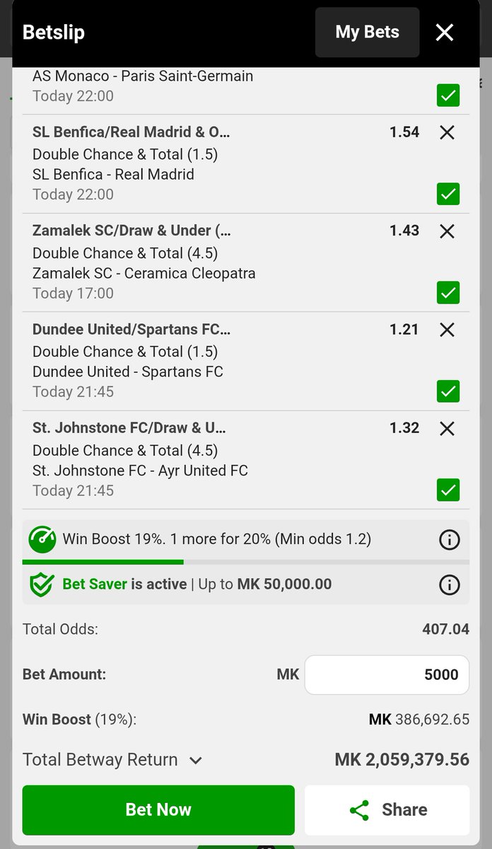 Mangwecha's tweet photo. BW3D1E58E2>>500 odds💥
BW3D1D5E23>>315 odds📌
BW3D1CE7E2>>400 odds🎯
BW3D1B76BE>>255 odds📌
BW3D1A54C3>>200 odds
BW3D185E01>>120 odds
BW3D17CD7A>>129 odds
BW3D16A92A>>100 odds💥
BW3D0B2E30>>350 odds🎯
@BetwayMalawi 
Today's Big odds❤️🔥
Odds worth trying💯 https://t.co/33NHZWxZEs
