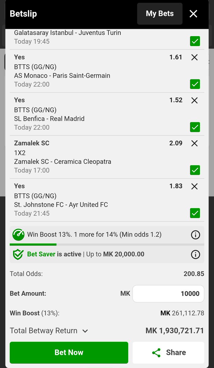 Mangwecha's tweet photo. BW3D1E58E2>>500 odds💥
BW3D1D5E23>>315 odds📌
BW3D1CE7E2>>400 odds🎯
BW3D1B76BE>>255 odds📌
BW3D1A54C3>>200 odds
BW3D185E01>>120 odds
BW3D17CD7A>>129 odds
BW3D16A92A>>100 odds💥
BW3D0B2E30>>350 odds🎯
@BetwayMalawi 
Today's Big odds❤️🔥
Odds worth trying💯 https://t.co/33NHZWxZEs