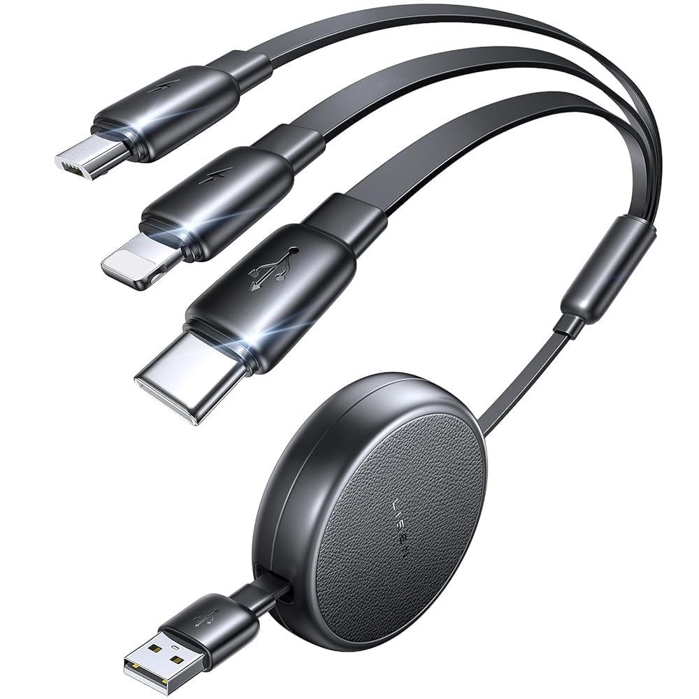 TheTrendy_Times's tweet image. 37% Off
amzn.to/4kC9csa

Multi Charging Cable, 3 in 1 Retractable Charging Cable, Retractable Car Charger with Type C/L/Micro USB Ports for iPhone 17 16 15 14 Pro Max/Samsung Galaxy S25/PS/Kindle, All Devices
#chargingcable #TechDeals #AmazonDeals #carcharger #Multiverse
