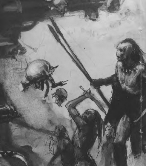 Thinking about cavemen tau artwork in the codex