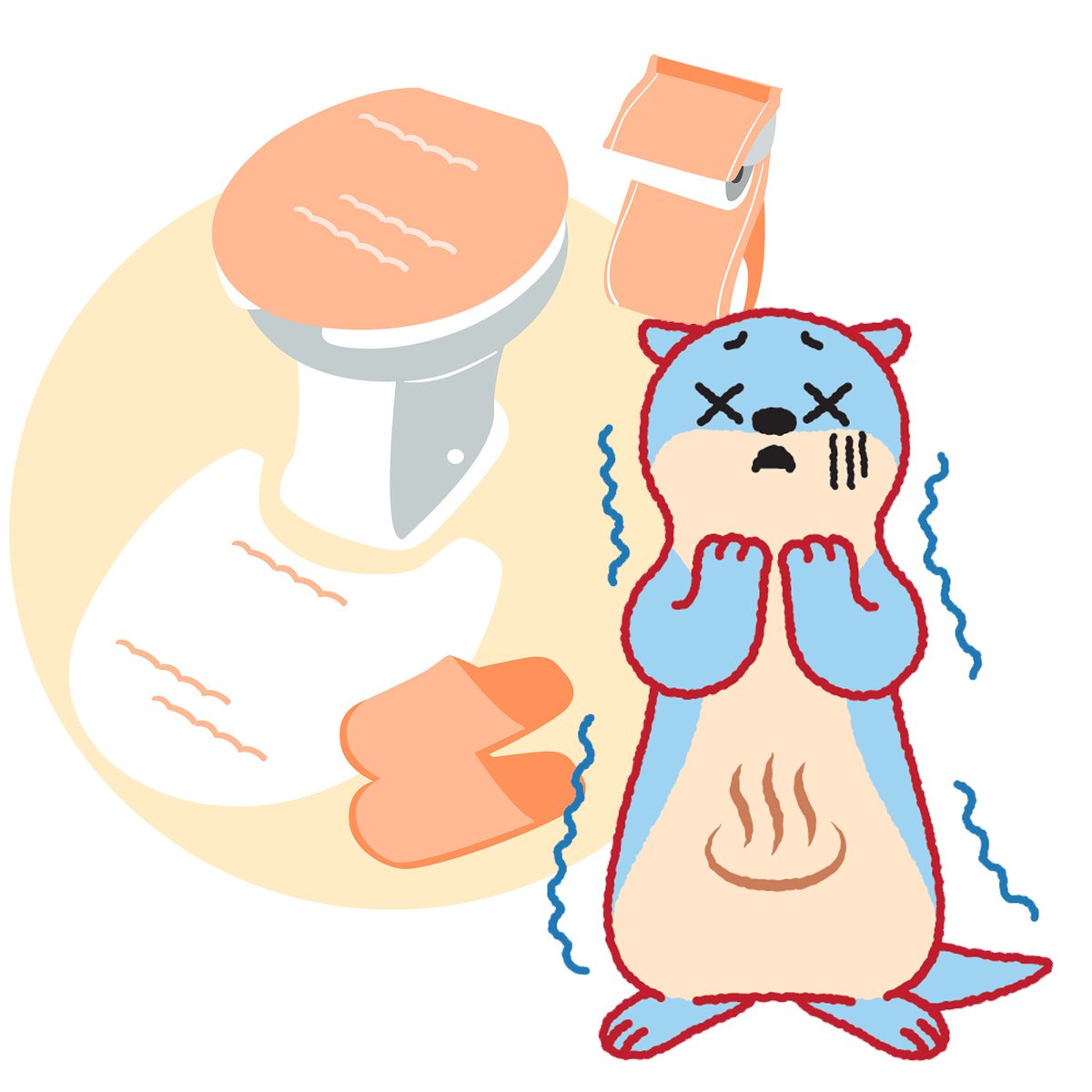 SHSPJ_official's tweet photo. 冬場のトイレも結構寒くない？
トイレ空間をあったか空間にするための工事不要の自分でできるコトをご紹介！
❶窓ガラス表面にエアパッキン（プチプチしたシート）を貼ると、窓からの冷気をいくらか押さえることが出来ます。
❷トイレマットを床に敷いて冷たい床面との接触を避けましょう。ただし、段差等での躓きや転倒に注意が必要です。
❸トイレが暖かな部屋に隣接している場合、トイレ不使用時にドアを開けておくとトイレ内が暖まります。
簡単だね！
詳しくはこちら​
☞ https://t.co/fsFlE7PJdO