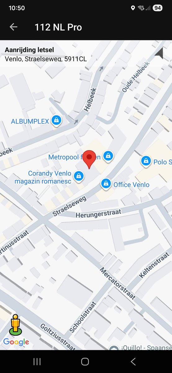 Aanrijding vermoedelijk met letsel op Straelseweg