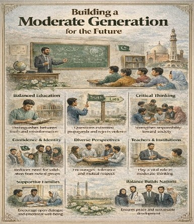 pakarmy785's tweet image. تنقیدی سوچ نوجوانوں کو گمراہ کن پروپیگنڈے اور انتہاپسندانہ نظریات کی پہچان کا شعور دیتی ہے۔ یہی ذہنی پختگی ملک کی سلامتی کی کنجی ہے۔
#QuestionEverything #YouthEmpowerment #SafePakistan