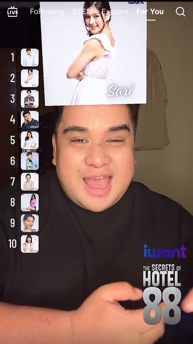 from the iwant prod himself, number 1 niya si leon, number 2 niya si sari. so i know my babies made a good impression on set.
#AZMartinez | #RiverJoseph | #AzVer