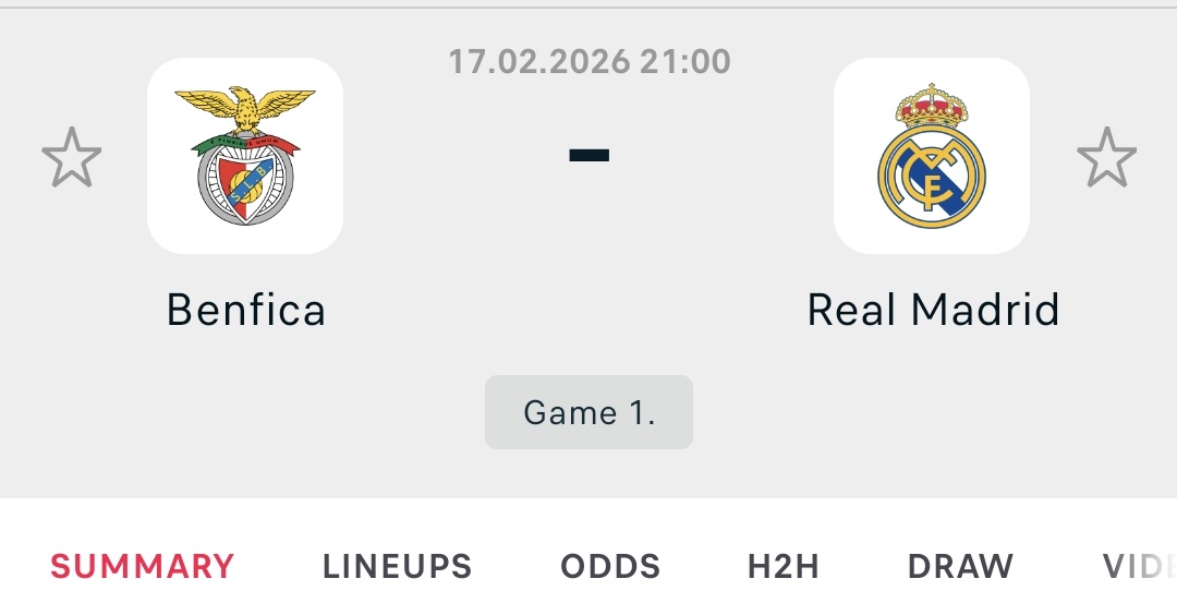 $500 to anyone who gets Benfica vs Real Madrid score correctly 

Rt and follow me so I can DM winners tonight