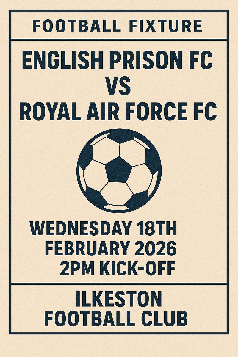 English Prison Service Football Team tweet media