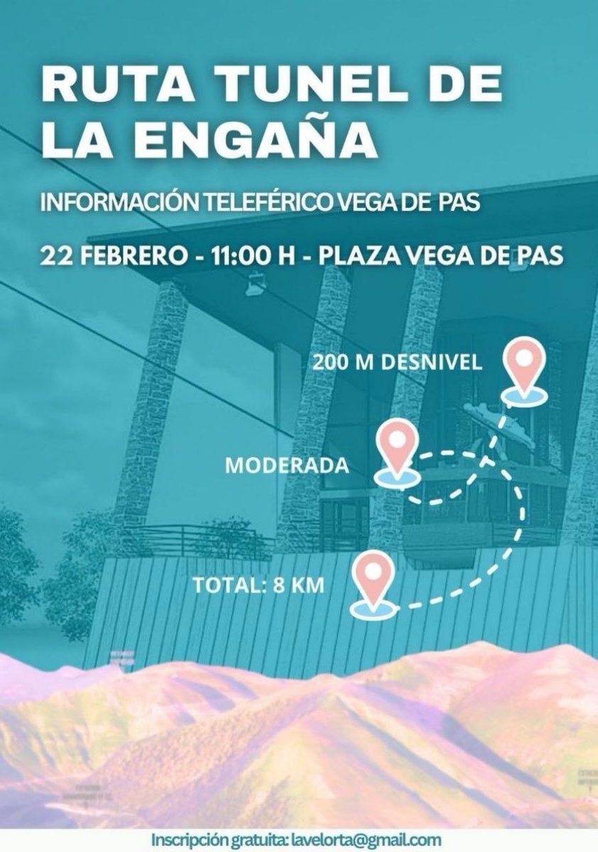 🌱 Este domingo, compañeras de la Vega de Pas nos invitan a recorrer el entorno donde se plantea el proyecto del teleférico "Mirador del Pas".

🚫 Podremos ver de cerca el lugar y entender el tremendo impacto ambiental de este cachivache turístico que pagaremos todos y todas.