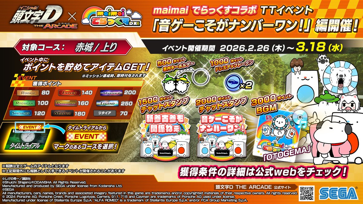 TTイベント 「音ゲーこそがナンバーワン！」編スタート！】 舞台は