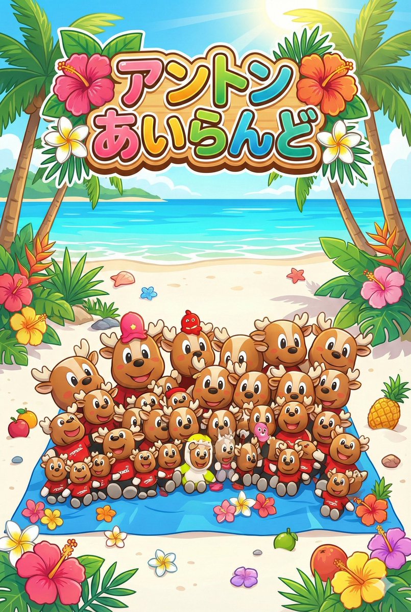 アントンあいらんど 開催告知！ 昨年まで #あんとんやみ会 でしたが