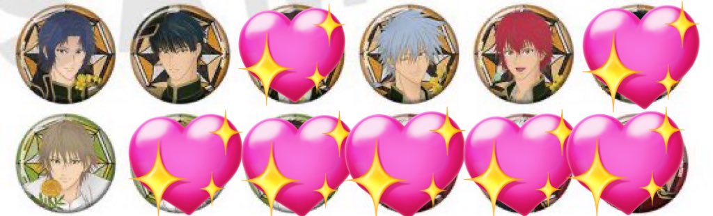 交換】新テニスの王子様 テニプリ 庭球浪漫 ラメキラカンバッジ