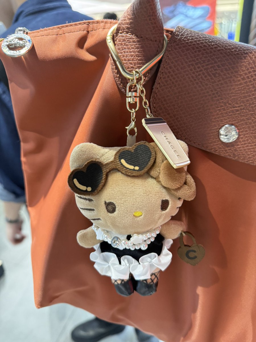 sideofdiantha's tweet photo. wts chagee x hello kitty plushie bag charm, 50k ajaa masih bagus karena jarang dipakee https://t.co/kkRQ2cXVeC
