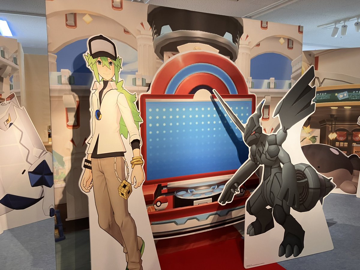 昨日ポケマス特設スペース行ってきた！
楽しかった✌🏻