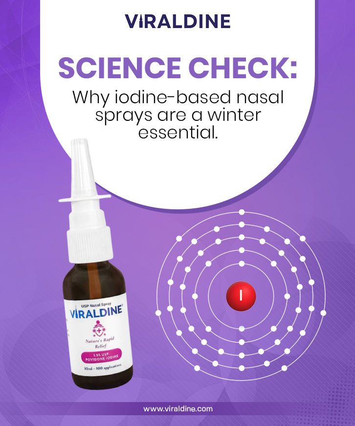 viraldinellc's tweet image. Winter defense, simplified ❄️💜 Breathe easy with iodine-powered protection!

#Viraldine #WinterEssentials #BreatheEasy #StayProtected #iodinepower #nasalspray #StayProtected #WinterWellness #healthyhabits #ColdSeasonReady #BreatheEasy