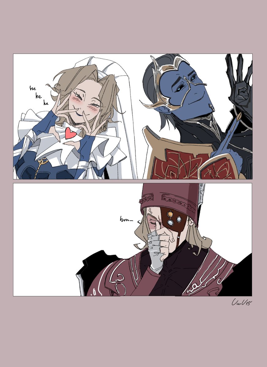 #warframe #warframefanart
Love is like an hourglass: the heart fills up, and the brain empties. 💞