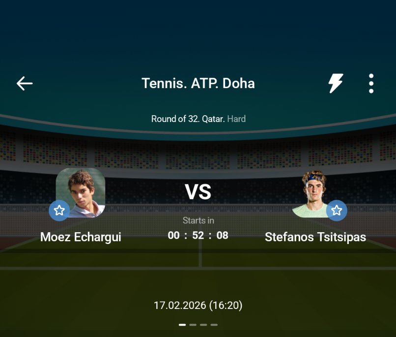 ThePicksShop's tweet image. 🏆 ATP Doha | Round of 32
🎾 Moez Echargui vs Stefanos Tsitsipas
✅ Safe Pick: Tsitsipas to Win (W2)
📊 Over/Under: Under 23.0 Games
💬 Huge ranking gap — expect a dominant performance!
Don’t have a betting account yet? 👀 refpa58144.com/L?tag=d_153741…
🎁 Use Promo Code: SHOP2WIN