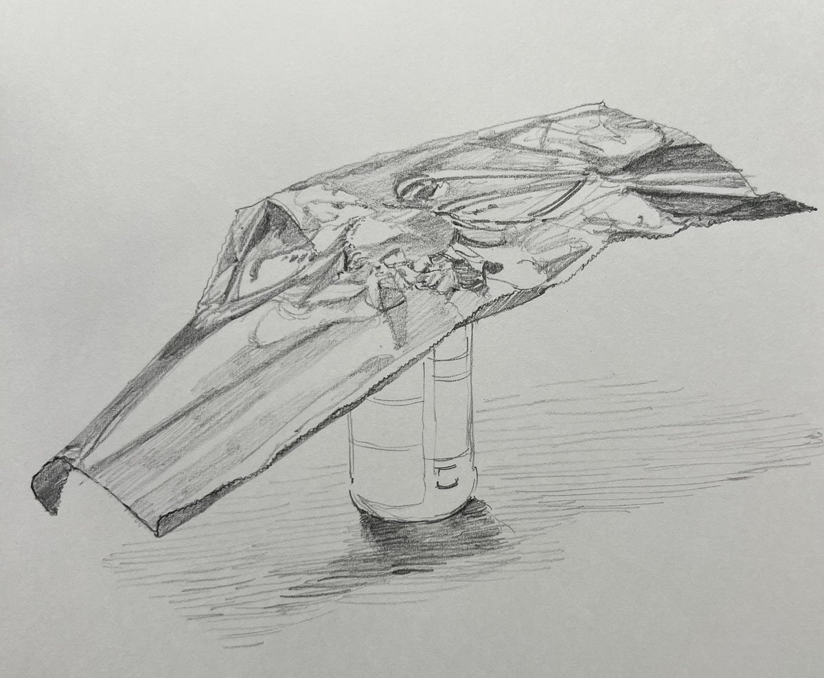 アルミホイルスケッチ