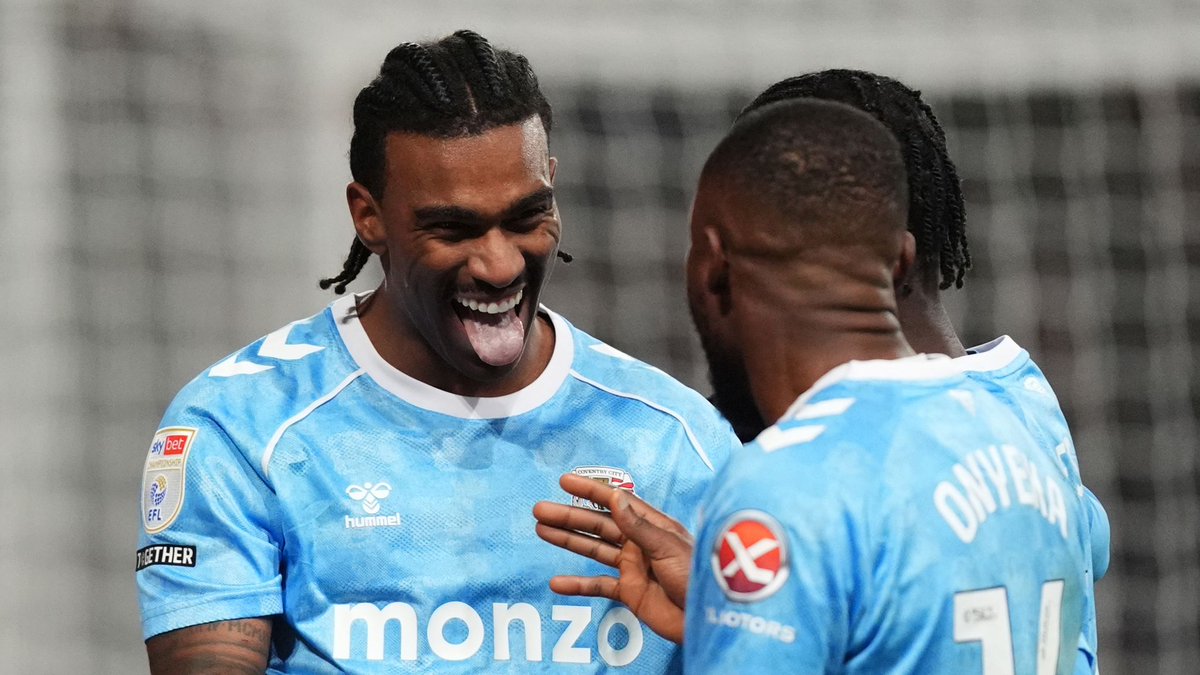 Benjaminbloom's tweet photo. Last night was Coventry's 11th win in 13 EFL home games:

✅ Birmingham
✅ Blackburn
✅ Watford
✅ Sheff Utd
✅ WBA
✅ Charlton
✅ Bristol C
✅ Swansea
❌ Ipswich
✅ Leicester
✅ Millwall
🤝 Oxford
✅ Boro

Despite their winter issues the CBS remains a fortress!

#PUSB #COVMID https://t.co/3NnR3XrhVu