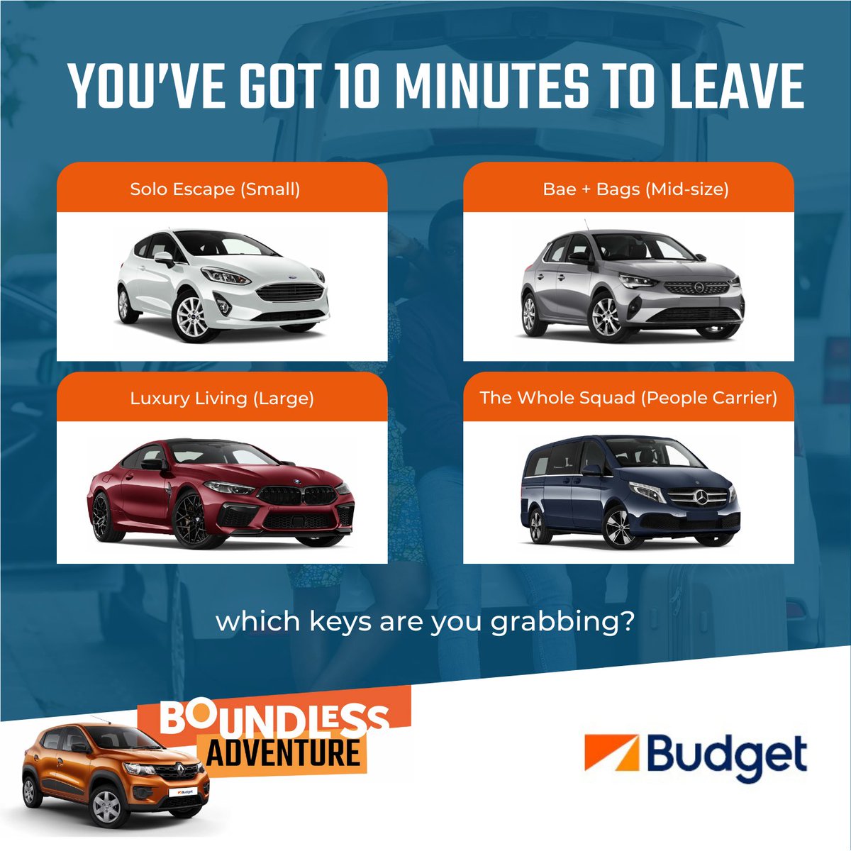 Some trips are organized chaos. 😂 Tag the friends who would turn a simple pickup into an adventure!

#BudgetSA