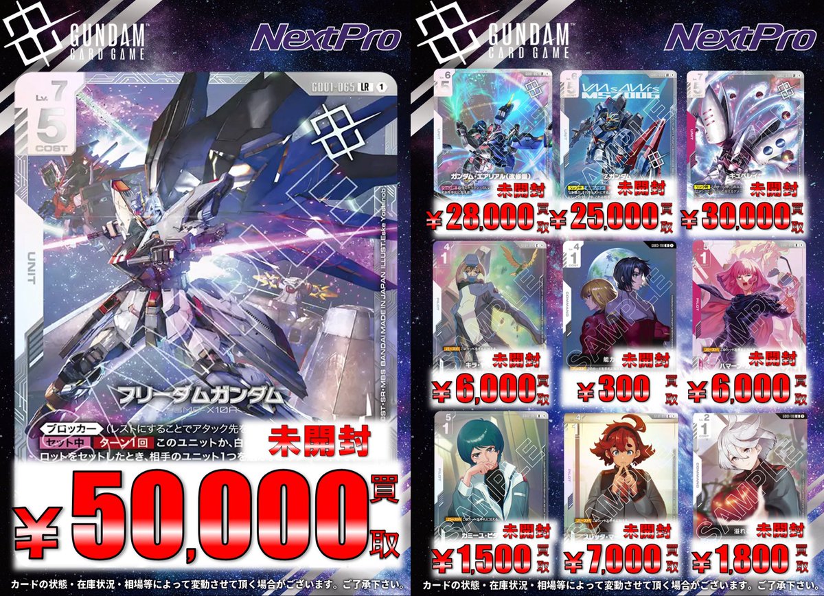 ネクプロ2号店ガンダム買取情報】 ??ニュータイプチャレンジプロモ 