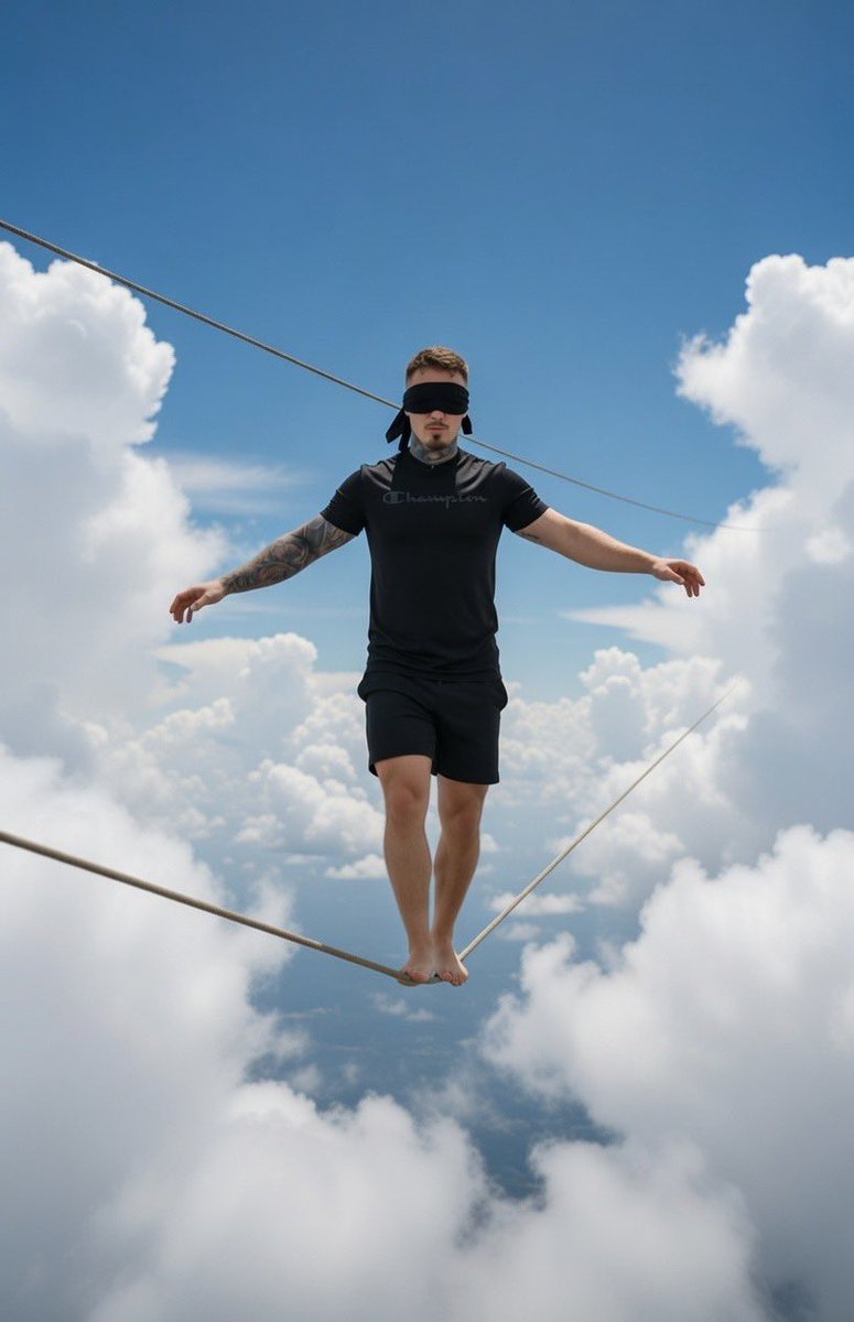 Leaked footage has emerged of Tom Aspinall walking on a tight rope