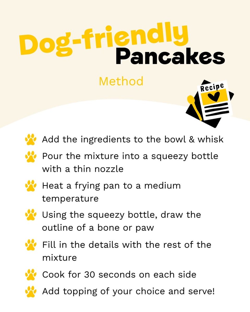 DT_Newbury's tweet photo. Happy Pancake Day! 🥞❤️
Why not whip up our dog‑friendly pancake recipe so everyone can enjoy a stack today! 🐶
#PancakeDay #DogSafe #DogFriendlyRecipe https://t.co/5cR6ukkE4i