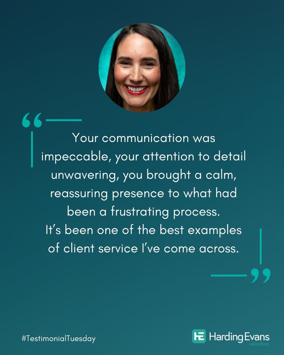 Harding Evans Solicitors tweet media